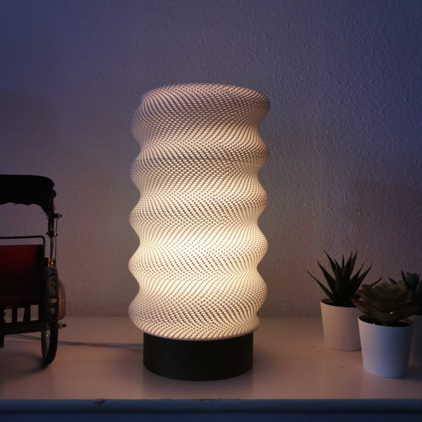 Lumina Twist Portable Table Lamp