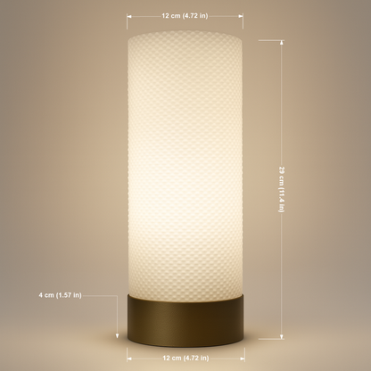 Woven Glow Portable Table Lamp